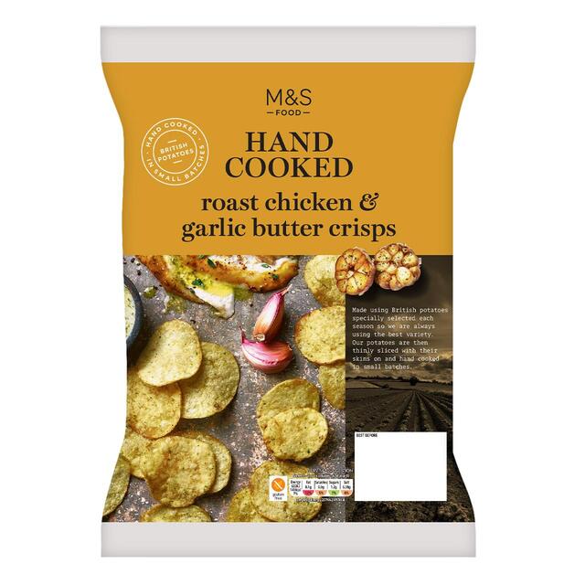 M&S Roast Chicken & Garlic Butter Crisps thumbnail 2