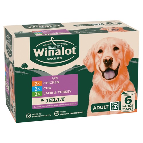 Winalot Classics Mixed in Jelly Wet Dog Food Can thumbnail 8