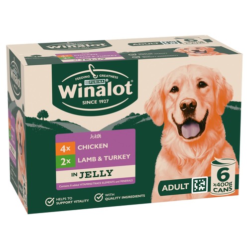 Winalot Classics Mixed Meat in Jelly Wet Dog Food Can thumbnail 8