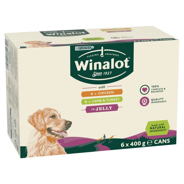 Winalot Classics Mixed Meat in Jelly Wet Dog Food Can thumbnail 3