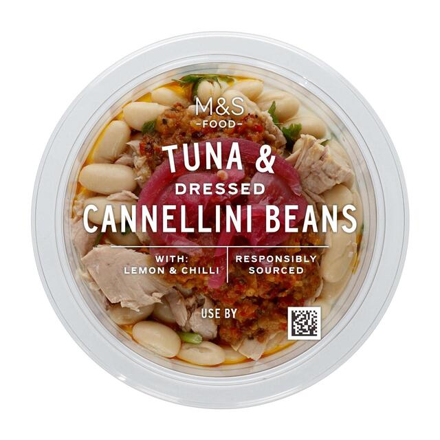 M&S Dressed Tuna & Cannellini Beans thumbnail 2