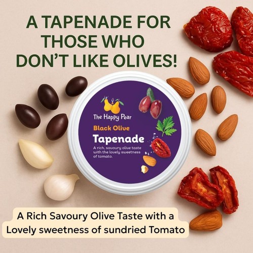 The Happy Pear Black Olive Tapenade thumbnail 3