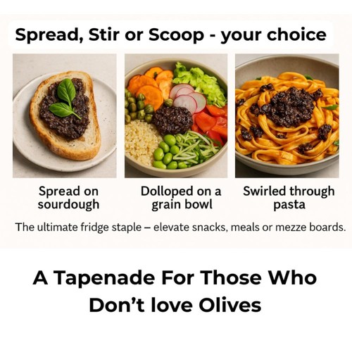 The Happy Pear Black Olive Tapenade thumbnail 5