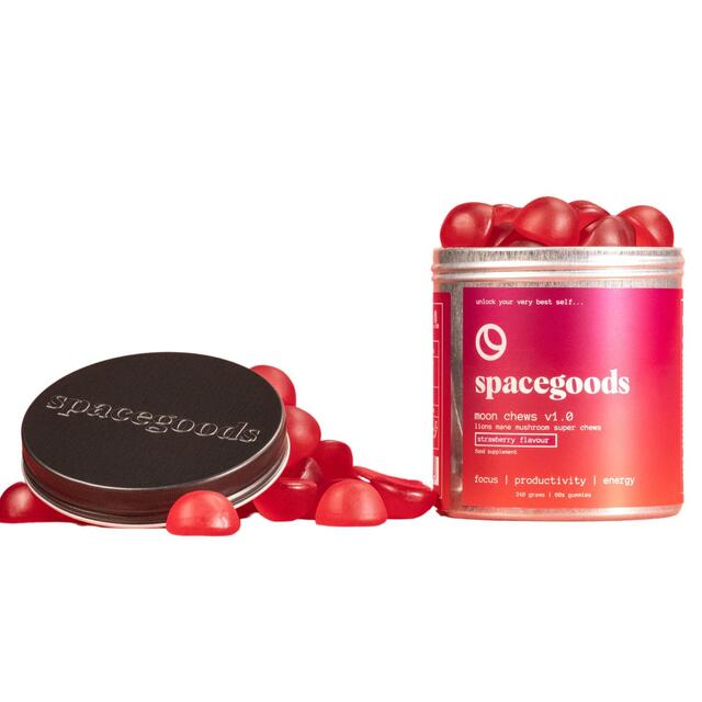 Spacegoods Focus Lions Mane Mushroom Moon Chews
