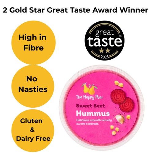 The Happy Pear Sweet Beet Hummus thumbnail 3