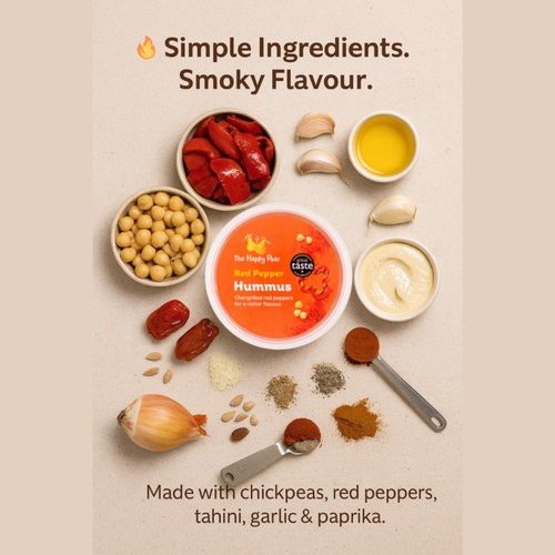 The Happy Pear Red Pepper Hummus thumbnail 2
