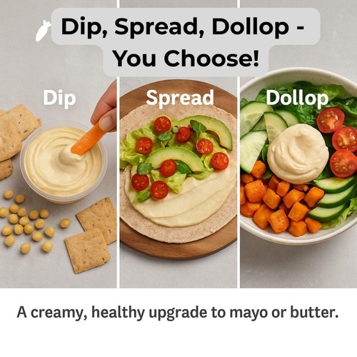 The Happy Pear Dip & Snack Happy Hummus thumbnail 8