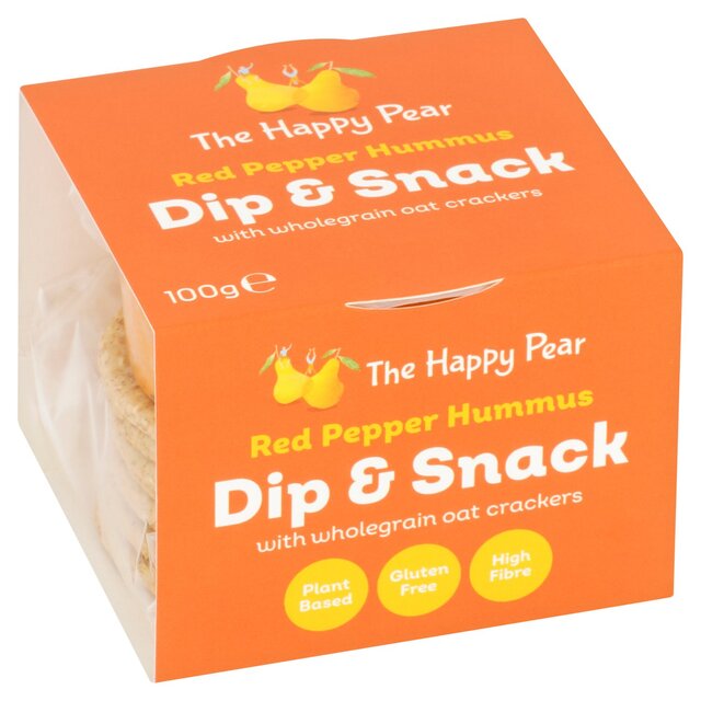 The Happy Pear Dip & Snack Red Pepper Hummus