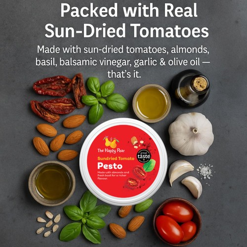 The Happy Pear Sundried Tomato Pesto thumbnail 2
