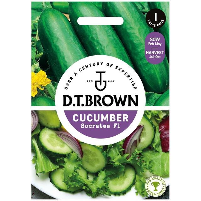 Mr Fothergills Seeds - D.T. Brown Cucumber Socrates