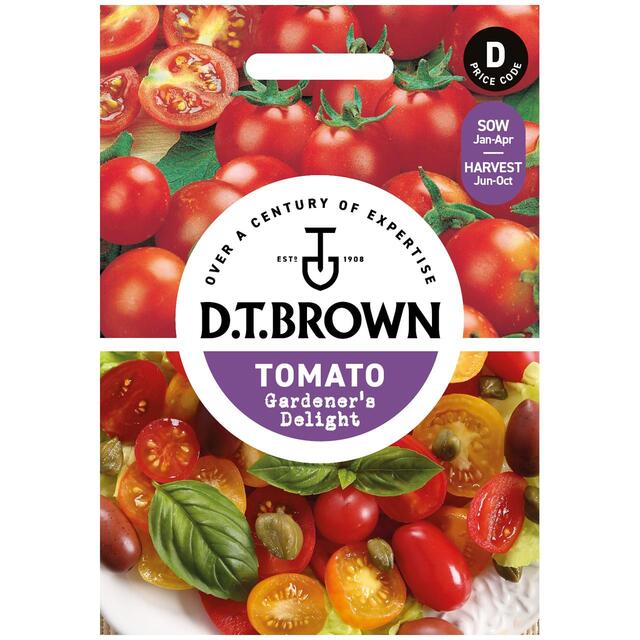 Mr Fothergills Seeds - D.T. Brown Tomato Gardner's Delight