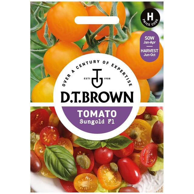 Mr Fothergills Seeds - D.T. Brown Tomato Sungold