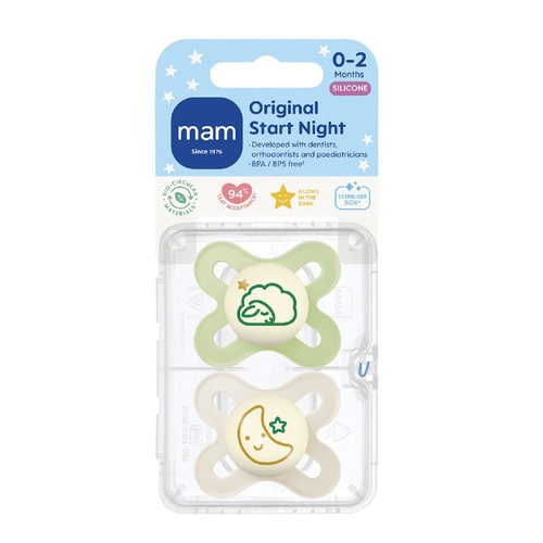 MAM Start 0-2m Night Soother