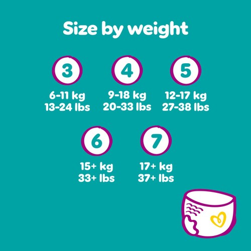 Pampers New Baby Nappy Pants Size 3 Essential thumbnail 4