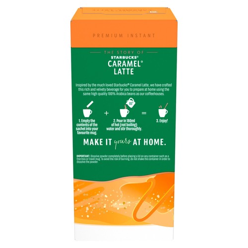 Starbucks Latte Caramel Sachets thumbnail 3