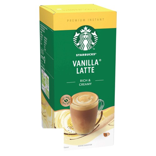 Starbucks Latte Vanilla Sachets thumbnail 4