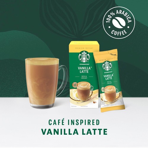 Starbucks Latte Vanilla Sachets thumbnail 8