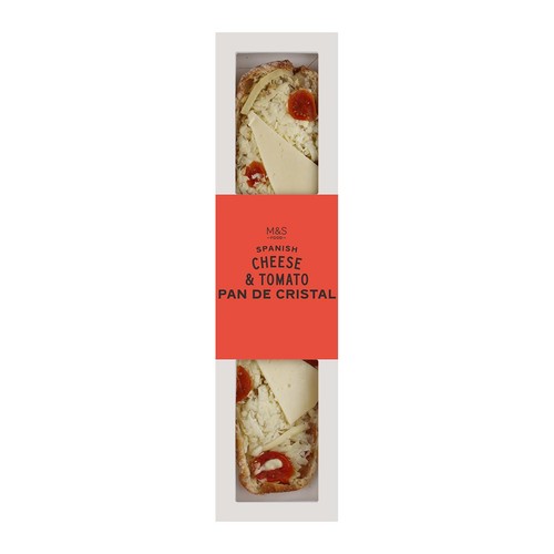 M&S Spanish Cheese & Tomato Pan De Crystal