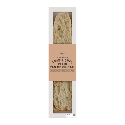 M&S 2 Spanish Traditional Plain Pan De Cristal thumbnail 2