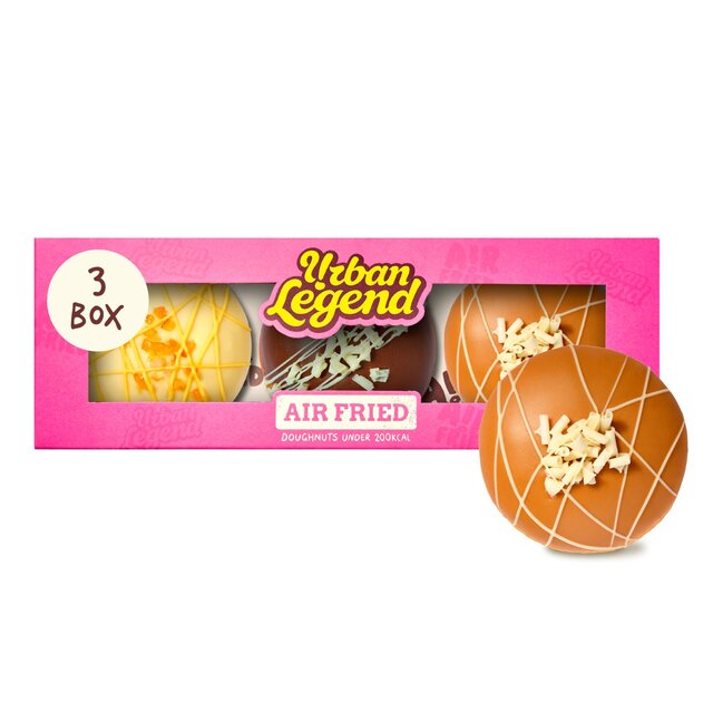 Urban Legend Doughnuts Lemon Drizzle/Double Choc/Salted Caramel