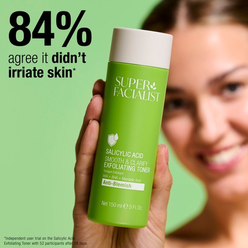 Super Facialist Salicylic Acid Smooth & Clarify Exfoliating Toner thumbnail 2