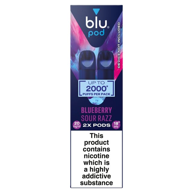 Blu pod Blueberry Sour Razz Vape