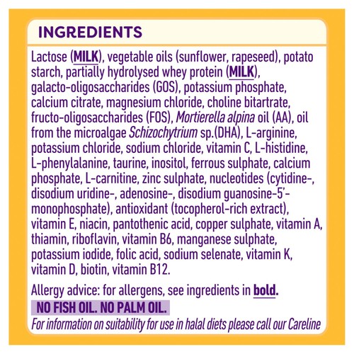 SMA Comfort Easy to Digest Baby Milk Powder Formula From Birth 800g thumbnail 7