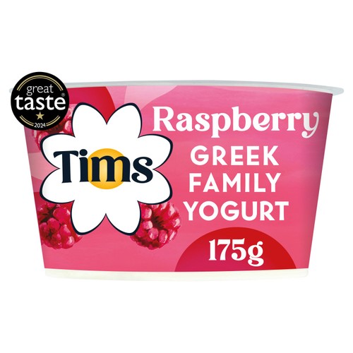Tims Dairy Greek Style Raspberry Yoghurt