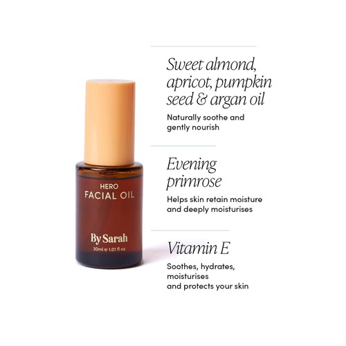 By Sarah Hero Facial Oil, Fragrance Free thumbnail 3