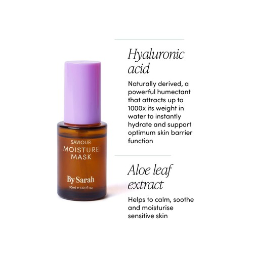 By Sarah Saviour Moisture Mask + Hyaluronic Acid thumbnail 2