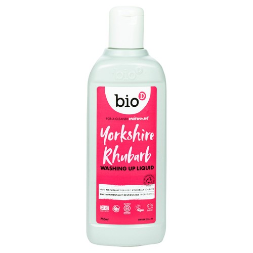 Bio-D Yorkshire Rhubarb Washing Up Liquid