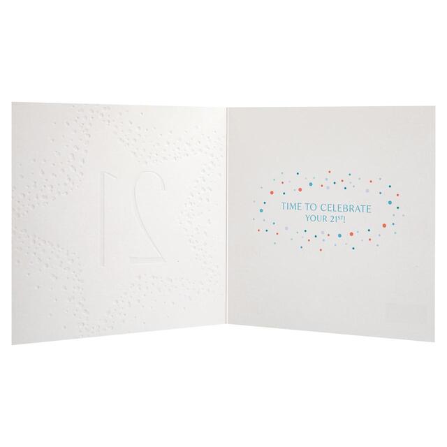 M&S Premium Star Age 21 Birthday Card thumbnail 2