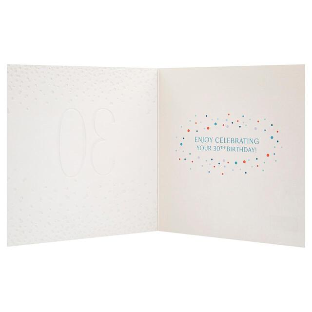 M&S Premium Star Age 30 Birthday Card thumbnail 2
