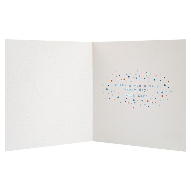 M&S Dad Star Foiled Birthday Card thumbnail 2