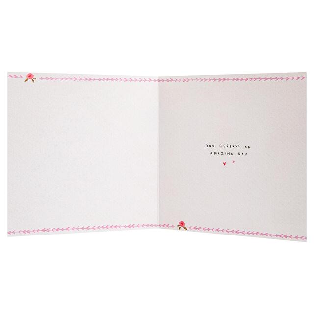 M&S Wife Celebrating You Bubbles Birthday Card thumbnail 2