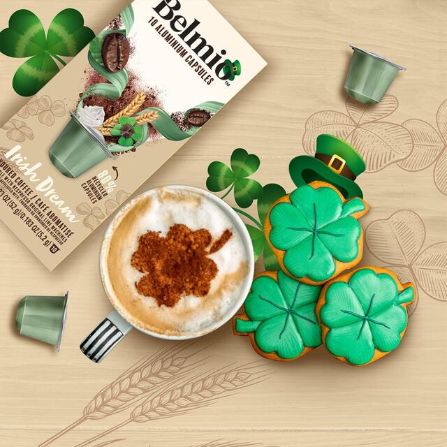 Belmio Irish Dream Nespresso Original compatible Aluminium Coffee Pods thumbnail 5