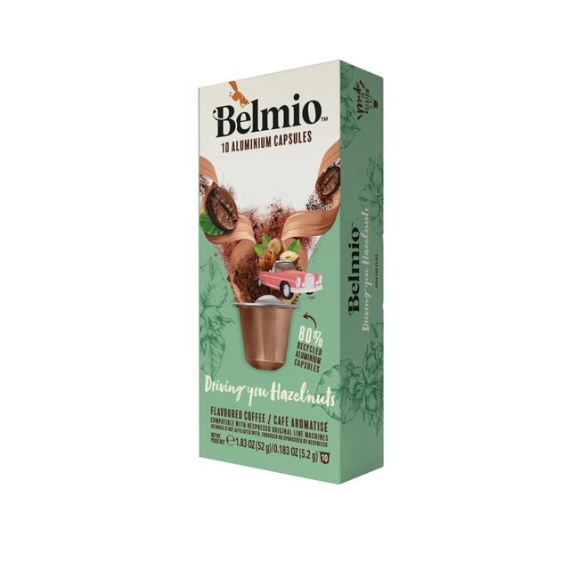 Belmio Driving you Hazelnuts Nespresso compatible Aluminium CoffeePods thumbnail 2