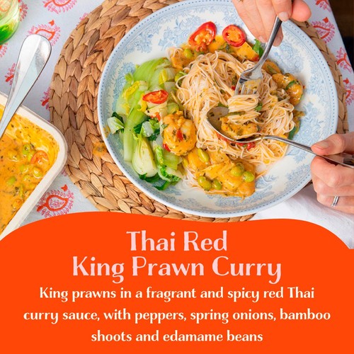 ByRuby Thai Red King Prawn Curry Serves 2 thumbnail 2