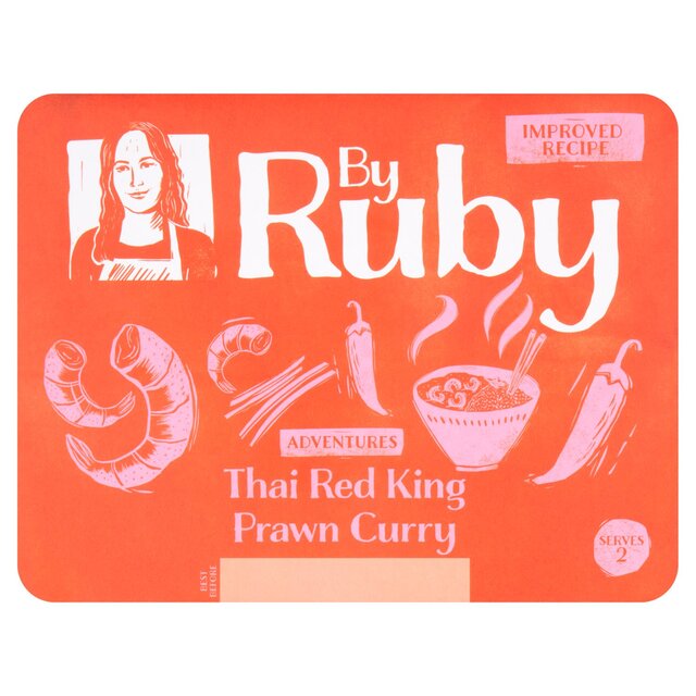 ByRuby Thai Red King Prawn Curry Serves 2 thumbnail 2