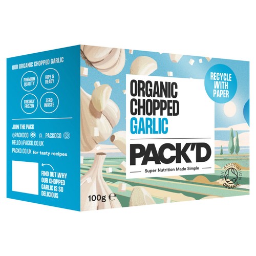 PACK'D Organic Chopped Garlic thumbnail 2