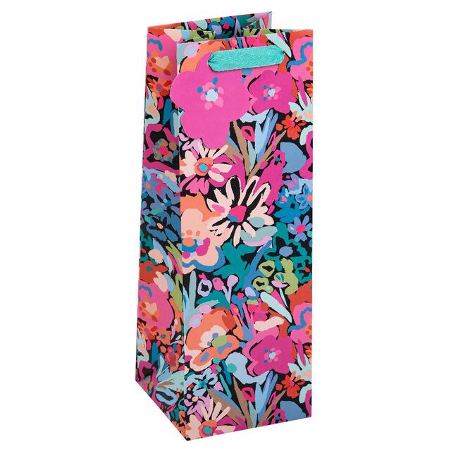 M&S Floral Cynthias Bottle Bag