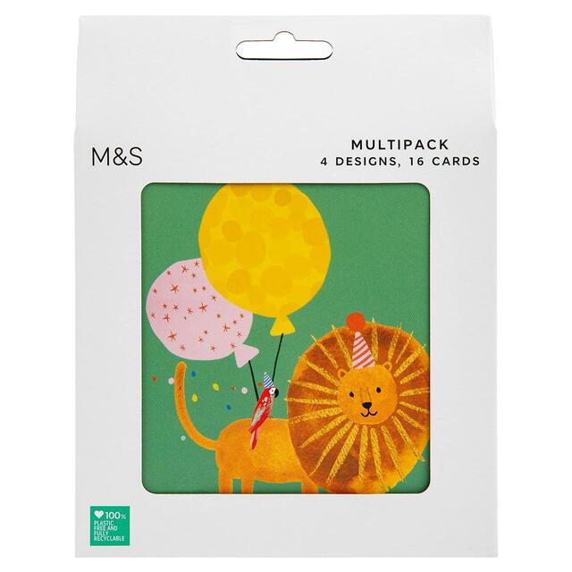 M&S Kids Birthday Bumper Card Pack