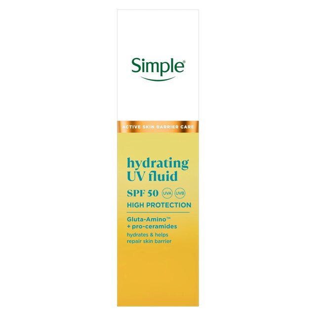 Simple Hydrating UV Fluid SPF50