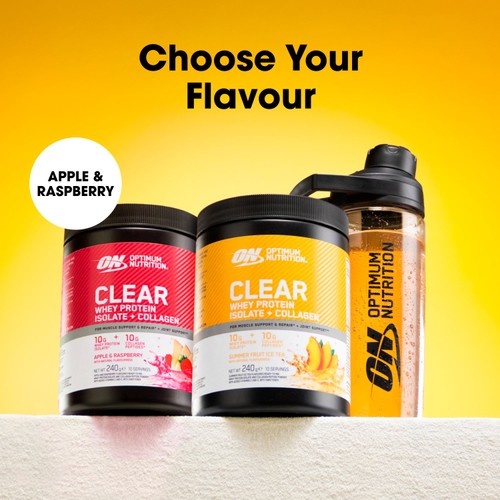 Optimum Nutrition Summer Fruit Ice Tea Clear & Collagen Powder thumbnail 4