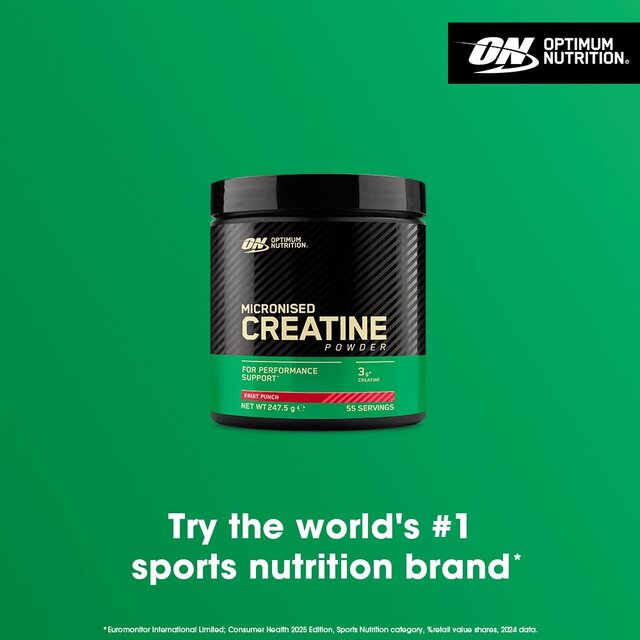 Optimum Nutrition Fruit Punch Flavoured Creatine thumbnail 2