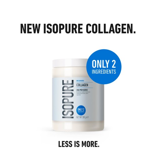 Isopure Unflavoured Collagen Powder thumbnail 3