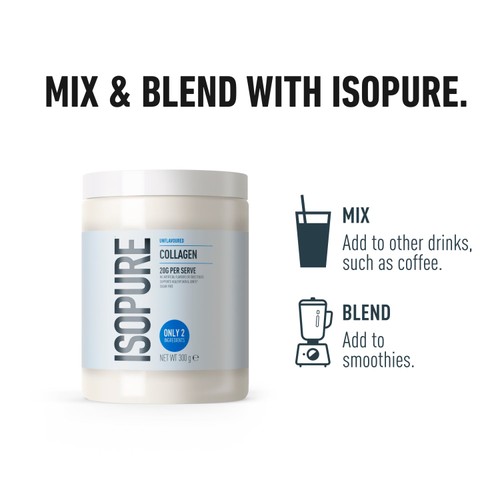 Isopure Unflavoured Collagen Powder thumbnail 5