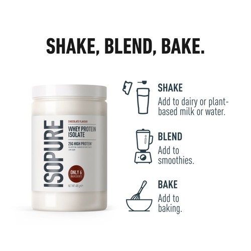 Isopure Chocolate Whey Protein Isolate Powder thumbnail 3