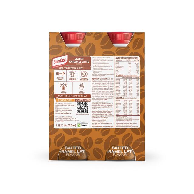 Slimfast Salted Caramel Protein Shake Multipack thumbnail 3