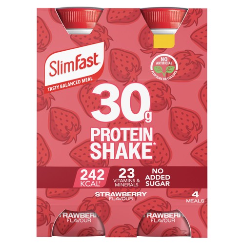 Slimfast Strawberry Protein Shake Multipack